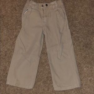 Boys khaki Carhartt carpenter pants